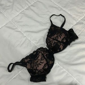 Victoria’s Secret Black Lace Push Up Bra